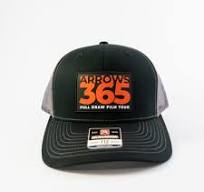 ARROW 365 RUBBER PATCH BLACK/CHARCOAL-MESH