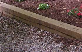 Suitable for a variety of home improvement tasks, including edging, fencing cost: Pin By Amy Taylor On Making House Home Landscape Timber Edging Landscape Timber Walkway Landscaping