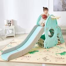 245 774 просмотра 245 тыс. Baby Vivo Kinderrutsche Rutsche Mit Basketballkorb Turkis Grau Ma Trading Ihr Spezialist Fur Direktimport