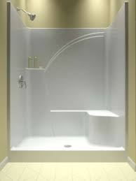 Shower Only One Piece Shower Remodel Shower Stall Small Bathroom