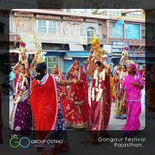 Gangaur Is A Colourful And Important Festival Of The People Of Rajasthan Which Is Observed Throughout The State It Is Festivals Of India Festival Celebrities