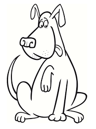 Animal coloring pages for kids are an excellent way to learn about these or those animals who inhabit our planet. Big Dog Animal Coloring Pages For Kids To Print Color