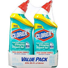 Clorox Toilet Bowl Cleaner Clinging Bleach Gel Cool Wave 24 Ounces 2 Pack Walmart Com Toilet Bowl Cleaner Clorox Bleach Toilet Bowl