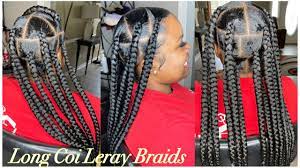 With these new trends evolving everyday it can be hard to. Long Coi Leray Braids Beginner Friendly Knotless Braids Youtube