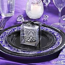 Dramatic Purple Engagement Party Decoration Ideas Party City Purple And Silver Wedding Engagement Party Decorations Engagement Party