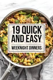 19 Quick Easy Weeknight Dinner Ideas Budget Bytes Dinner Recipes Easy Quick Quick Healthy Dinner Easy Healthy Dinners