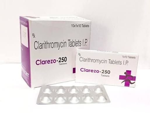 Clarithromycin 250mg Tablet, Packaging Size: 10*1*10 at ₹ 2700/box in Panchkula