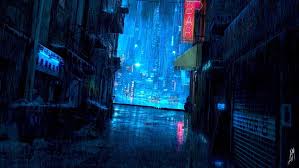 Hd Wallpaper Cyberpunk Rain Aesthetic Water City Lights Raining Darkness Wallpaper Flare Select your favorite images and download them for use as wallpaper for your desktop or phone. city lights raining darkness