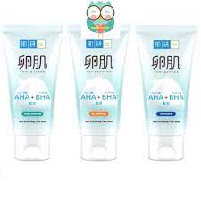 Aha+bha mild exfoliating face wash 130g. Hada Labo Aha Bha Double Action Exfoliating Facial Wash Shopee Malaysia