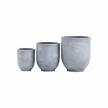 Boleh ke diorang ni ngam? Kvetinac Gard Sada 3 Kusu To Si Vemzu To Musim Mit House Doctor Concrete Planters Concrete Finishes