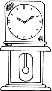 Paw patrol pdf coloring pages zuma on sled page clock free christmas for. Coloring Pages Clock Colouring Pic