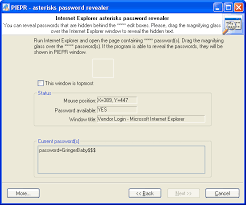 It does not require any installation process or additional dlls. Wiederherstellung Von Internet Explorer Passwortern