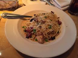 Pasta Carbonara With Chicken Lunch Portion Picture Of The Cheesecake Factory Fresno Tripadvisor