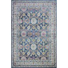 Grasston Navy Rug Navy Rug Navy Area Rug Traditional Persian Rugs