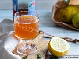 Kefir De Fruit Au Citron Et Menthe Mes Recettes Healthy Recette Recette Healthy Kefir Kefir De Fruit