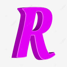 R, or r, is the eighteenth letter of the modern english alphabet and the iso basic latin alphabet. 3d Letters R Pink Color Elegant Design 3d Letter R Letter Typography Png And Vector With Transparent Background For Free Download