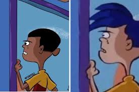 This Artist Drew The Black Rolf Looking Out The Window Meme And People Are Making The Best Edits Black Cartoon Funny Memes Cartoon Memes