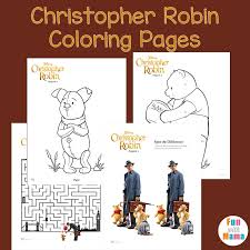 Creative haven romantic country scenes coloring book (paperback) average rating: Christopher Robin Coloring Pages Fun With Mama
