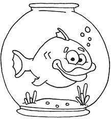 Thick Lip Fish In Fish Bowl Coloring Page Download Print Online Coloring Pag In 2020 Fish Coloring Page Online Coloring Pages Online Coloring