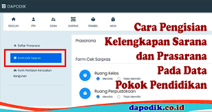 Check spelling or type a new query. Cara Pengisian Kelengkapan Sarana Dan Prasarana Pada Data Pokok Pendidikan Jenjang Paud Sd Smp Sma Smk Slb Pkbm Dan Skb Dalam Rangka Perencanaan Dak Fisik Pendidikan Tahun 2022 Dapodik Co Id
