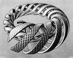Maurits Cornelis Escher - Spirals | Mc escher, Art, Escher art