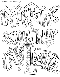 Especially, the wings of this fairy are unique. Growth Mindset Coloring Pages Classroom Doodles