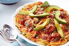 Espagueti En Picante Salsa De Chorizo Y Tomate Comida Kraft