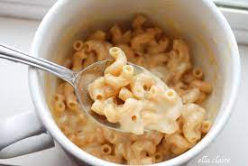 Homemade Single Serve Microwave Macaroni And Cheese In A Mug Ella Claire Co Recipe Recipes Microwave Recipes Food