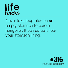 The Post Ibuprofen On An Empty Stomach Appeared First On 1000 Life Hacks 1000 Life Hacks Life Hacks Hacks