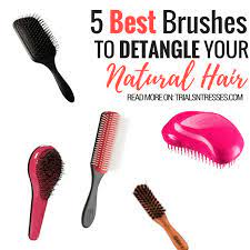 Not only does its flat, wide, rectangular surface allow the brush to move with your control but it also provides exceptionally smooth results without breaking the natural pattern of wavy and curly hair. 5 Best Brushes To Detangle Your Natural Hair Millennial In Debt