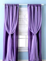 Sheers On Top With Belt Buckle Kids Window Treatments Diy Curtains Purple Rooms