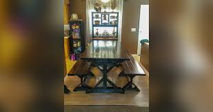 Save big money on your home improvement needs at over 300 stores in categories like tools, lumber, appliances, pet supplies, lawn and gardening and much more. Large Dining Room Table Project By Brad At Menards