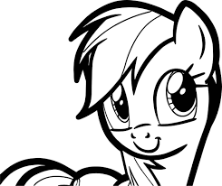 Interesting facts and trivia about rainbows, one of nature's most beautiful phenomena. Rainbow Dash Face Coloring Pages Rainbow Dash Cartoon Coloring Pages Unicorn Coloring Pages