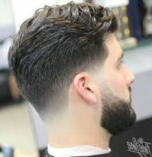 Look At This Menshairstylesfade Wavy Hair Men Taper Fade Haircut Mens Haircuts Fade