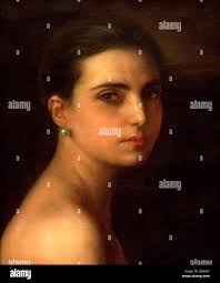 Mary Luz by Julio Romero de Torres Stock Photo