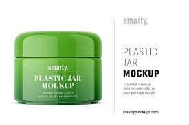 Cosmetic Cream Jar Mockup Cosmetic Jars Jar Mockup Free Psd