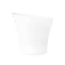 Umbra 2 Gallon 7 5l Skinny Trash Can Metallic White Walmart Com Trash Can Bedroom Trash Can Bathroom Trash Can