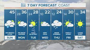 Weather for 45 days and a detailed forecast for the next 72 hours (updated every 60 minutes). Wintry Week Of Weather In The Forecast For Maine Newscentermaine Com