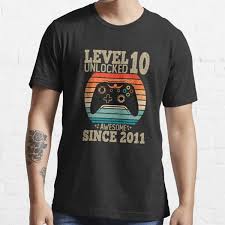 There are so many ways to celebrate a 10th wedding anniversary and find me a gift are here to make it happen with a 10th wedding anniversary gift you love. Level 10 Complete 10th Wedding Anniversary Gift Video Gamer T Shirt By Nana1099 Redbubble