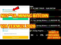 Tutorial nuyul aplikasi caping auto claim caping lite dengan termux terbaru work 100% di tahun 2020, script terbaru versi di satu kesempatan kali ini saya akan memberikan tutorial cara nuyul menggunakan auto klaim aplikasi caping dengan termux terbaru. Mempermudah Mining Bitcoin I Unlimited I Cherez Termux I 2020 Hitrosti I Ulovki