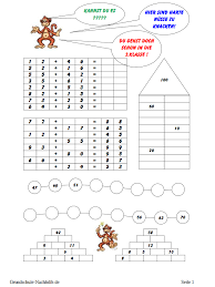 Check spelling or type a new query. Grundschule Nachhilfe De Arbeitsblatt Nachhilfe Mathe Klasse 2 Rechnen Bis 100