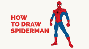 The amazing spiderman!, jeffrey meadows. How To Draw Spiderman Easy Step By Step Drawing Tutorial Youtube