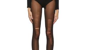 Kaufen sie den/die/das strumpfhose mit gg muster von gucci. Gucci Verkauft Strumpfhose Mit Laufmasche Fur 190 Dollar