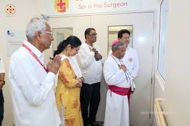 The Most Reverend Peter Machado, the Metropolitan Archbishop of Bangalore,  was warmly welcomed to Sathya Sai Grama. A respected spiritual leader and  tireless advocate for the marginalised, Archbishop Peter Machado brings with