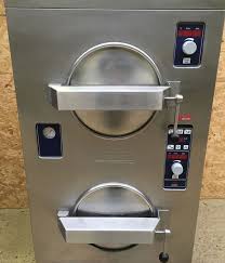 Your shopping cart is empty! Secondhand Catering Equipment Steam Cookers Hobart High Pressure Vegetable Steamer Twin West Malling Kent