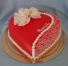 Birthday Cake Heart Shape With Name Pin By Malsha Philip On Dolce Vita Sweet Birthday Cake Valentines Day Cakes Happy Birthday Cakes