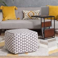 Adrik Triangles Pouffe Furniture Home Decor Home