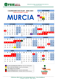 Modificado por el colegio académico en su sesión número 474 (urgente) celebrada el día 17 de abril de 2020. Calendario Escolar Y Protocolos Coronavirus Murcia Curso 2020 2021