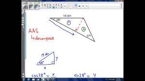 Determine which trigonometric ratio to use. Area Of A Triangle Using Trigonometry Youtube