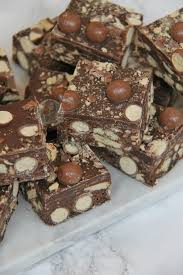 A No Bake Chocolate Traybake Made Of All Things Delicious Biscuits Maltesers Dark And Milk Chocolate Chocolate Tiffin Recipe Baking Sweet Tray Bake Recipes